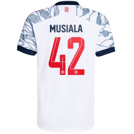 Billiga Fotbollströjor FC Bayern München Jamal Musiala 42 Tredje tröja 2021/22 Kortärmad